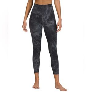 Lululemon diamond dye high rise align legging 25in
